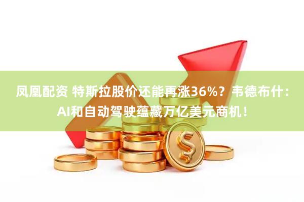 凤凰配资 特斯拉股价还能再涨36%？韦德布什：AI和自动驾驶蕴藏万亿美元商机！